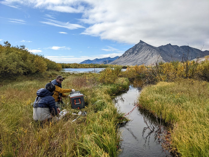 Brett Poulin in Alaska